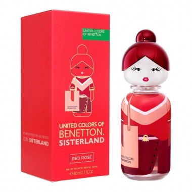 BENETTON Sisterland Red Rose Woman 80 ML